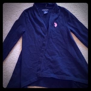 U.S. Polo Assn. open front cardigan
